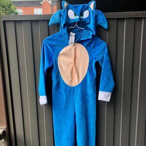 Sonic the Hedgehog 2 Kids Jumpsuit Halloween Costume by Disguise Size S (4‑6yo)